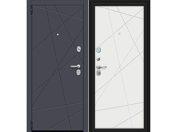 ДС Porta S-3P 15/15 Graphite Pro/Super White/Лунный камень 205*88 Левая