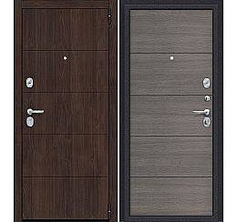 Дверь входная Porta S-3P 4/П50 Almon 28/Grey Veralinga, 2 замка, с ночной задвижкой