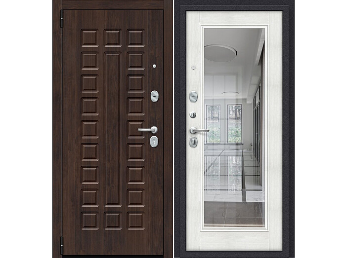 ДС Porta S-3P 51/П61 Almon 28/Bianco Veralinga R/Лунный камень 205*88 Левая
