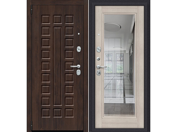 ДС Porta S-3P 51/П61 Almon 28/Cappuccino Veralinga R/Лунный камень 205*88 Левая