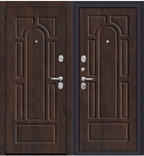 Дверь входная Porta S-3P 55.55 Almon/Almon, 2 замка, с ночной задвижкой