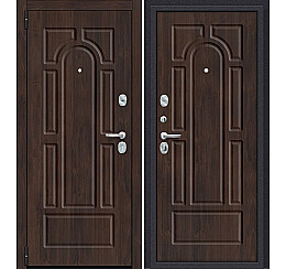 Дверь входная Porta S-3P 55.55 Almon 28/Almon 28, 2 замка, с ночной задвижкой