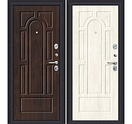 Дверь входная Porta S-3P 55.55 Almon 29/Nordic Oak, 2 замка, с ночной задвижкой