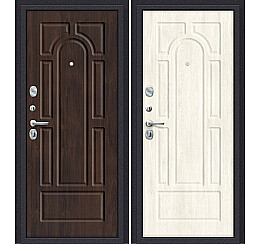 Дверь входная Porta S-3P 55.55 Almon 30/Nordic Oak, 2 замка, с ночной задвижкой