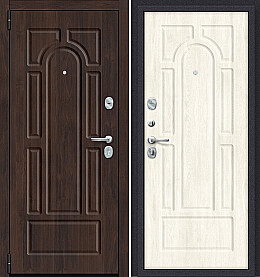 Дверь входная Porta S-3P 55.55 Almon 28/Nordic Oak, 2 замка