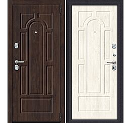 Дверь входная Porta S-3P 55.55 Almon 31/Nordic Oak, 2 замка, с ночной задвижкой