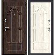 Дверь входная Porta S-3P 55.55 Almon 31/Nordic Oak, 2 замка, с ночной задвижкой