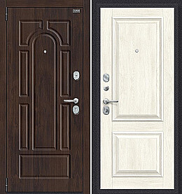 Дверь входная Porta S-3P 55.K12 Almon 28/Nordic Oak, 2 замка