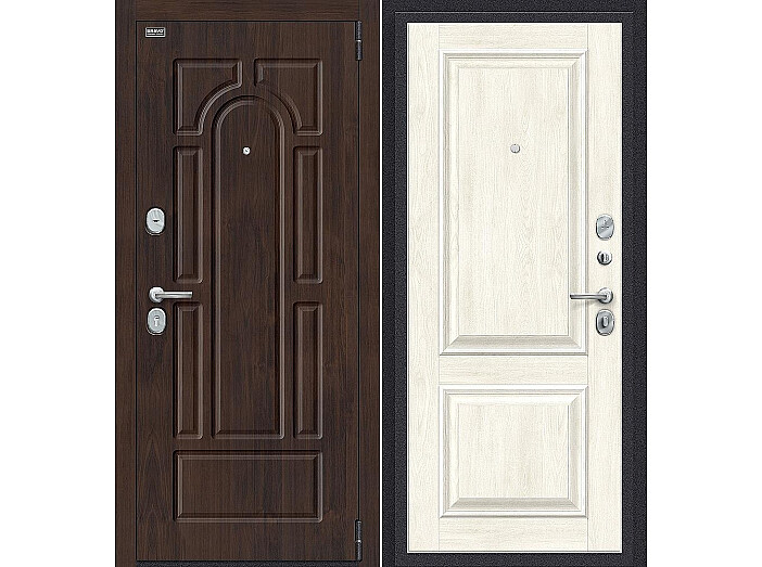 ДС Porta S-3P 55/К12 Almon 28/Nordic Oak/Лунный камень 205*88 Правая