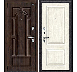 Дверь входная Porta S-3P 55.K12 Almon 28/Nordic Oak, 2 замка, с ночной задвижкой