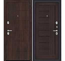 Дверь входная металлическая «Porta S-3P 9/П29» (Модерн) Almon 28/Wenge Veralinga BS