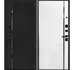 Дверь входная Porta R-3 99/99B Moon Stone/Super White, 2 замка, с ночной задвижкой