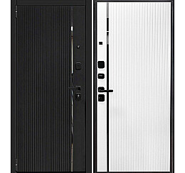 Дверь входная Porta R-3 99/99B Moon Stone/Super White, 2 замка, с ночной задвижкой