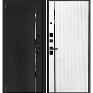 Дверь входная Porta R-3 99/99B Moon Stone/Super White, 2 замка, с ночной задвижкой