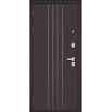 tumb 2 - ДМ CITY MAX MP Букле шоколад D-8/ МДФ- 1 Эмаль молоко 205*96 Левая (Фурнитура сатин)