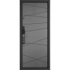 tumb 3 - ДМ CITY MAX IQ MP Черный муар металлик , D-5 Csmart/ МДФ Бетон серый 130 205*96 Левая