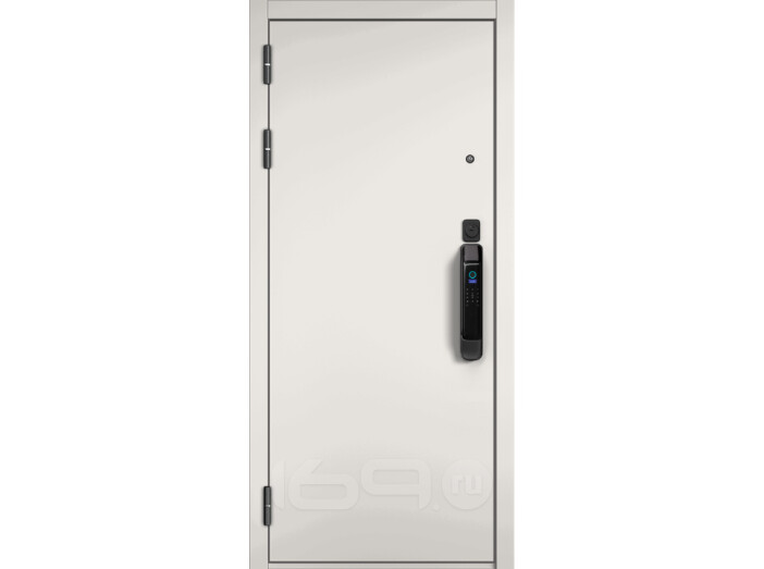 ДМ CITY MAX IQ PP Черный муар металлик/МДФ Белый матовый , 100 Сsmart/ МДФ Орех пепельный 163 205*88 Левая