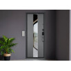 tumb 4 - ДМ CITY MAX IQ PP Черный муар металлик/ МДФ Верде-160 Сsmart/ МДФ Si-4 Mirox Grey-Бетон серый 205*86 Правая