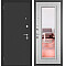 ДМ FAMILY ECO MP Антрацит букле/МДФ Белый ларче E-140 mirror Задвижка 210*100 Левая