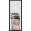 tumb 3 - ДМ FAMILY ECO MP Шоколад букле/МДФ Белый ларче E-164 mirror Задвижка 205*96 Левая