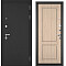 Дверь входная Траст Масс МП 9SD-1 Антрацит букле/Ясень ривьера крем, 2 замка, с ночной задвижкой