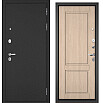 Дверь входная Траст Масс МП 9SD-1 Антрацит букле/Ясень ривьера крем, 2 замка, с ночной задвижкой