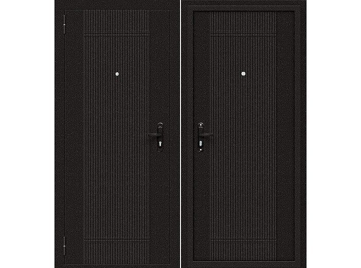 Дверь входная Optim X-1 Антик/Антик, 1 замок