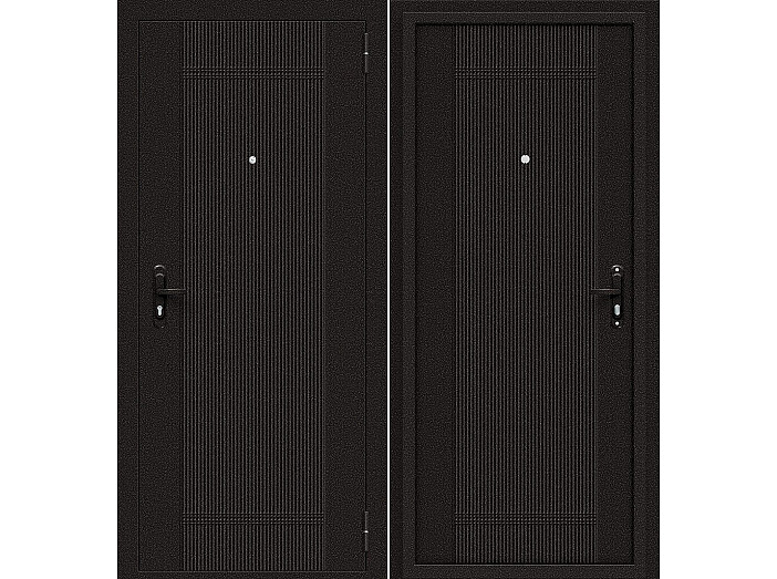 Дверь входная Optim X-1 Антик/Антик, 1 замок