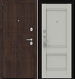 Дверь входная Porta R-3 4/K42 Almon 28/Nardo Grey, 2 замка