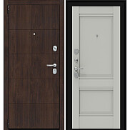 Дверь входная Porta R-3 4/K42 Almon 28/Nardo Grey, 2 замка, с ночной задвижкой
