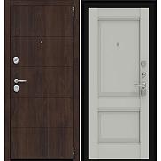 Дверь входная Porta R-3 4/K42 Almon 28/Nardo Grey, 2 замка, с ночной задвижкой