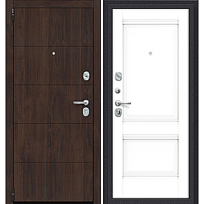 Дверь входная Porta R-3 4/K42 Almon 28/Snow Veralinga, 2 замка