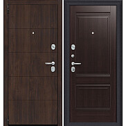 Дверь входная Porta R-3 4/K42 Almon 28/Wenge Veralinga, 2 замка, с ночной задвижкой