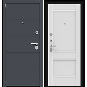 Дверь входная Porta R-3 4/K42 Graphite Pro/Alaska, 2 замка