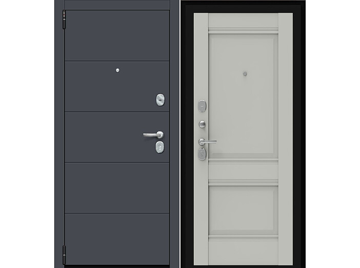 ДС Porta R-3 4/K42 Graphite Pro/Nardo Grey/Лунный камень 205*88 Левая
