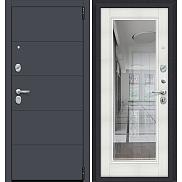 Дверь входная металлическая «Porta R-3 4/П61» Graphite Pro/Bianco Veralinga