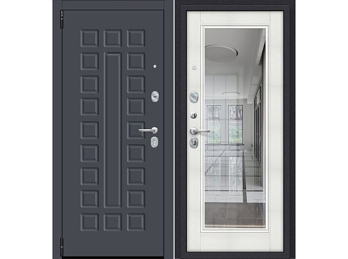 ДС Porta R-3 51/П61 Graphite Pro/Bianco Veralinga R/Лунный камень 205*88 Левая