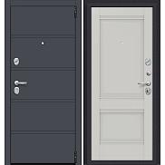 Дверь входная металлическая «Porta R-3 8/K42» Graphite Pro/Nardo Grey