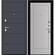 Дверь входная металлическая «Porta R-3 8/П1» Graphite Pro/Nardo Grey