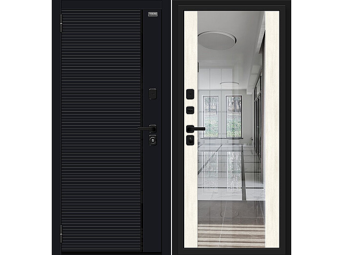 ДC Bravo N-3 Лайнер-3 (33/В13) Total Black SB-1/Nordic Oak R/Лунный камень/BE 205*86 Левая