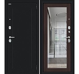 Дверь входная металлическая «Флэш 119.Б15» Букле черное/Wenge Veralinga