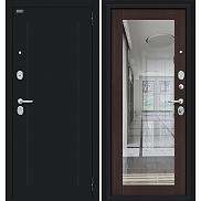 Дверь входная металлическая «Флэш Kale» Букле черное/Wenge Veralinga