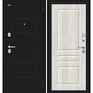 Дверь входная металлическая «Пик 117.С14» Букле черное/Casablanca