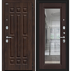 Дверь входная Форм Kale Almon 28/Wenge Veralinga, с зеркалом, 2 замка