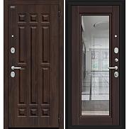 Дверь входная Форм Kale Almon 28/Wenge Veralinga, с зеркалом, 2 замка, с ночной задвижкой