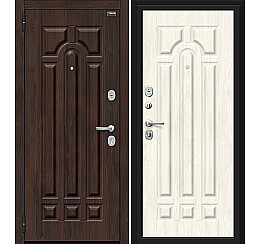 Дверь входная Форт Kale Almon 28/Nordic Oak, 2 замка, с ночной задвижкой