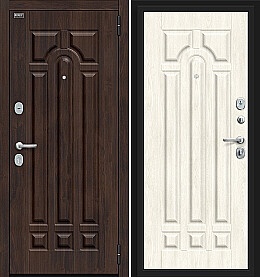 Дверь входная Форт Kale Almon 28/Nordic Oak, 2 замка