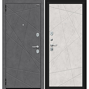 Дверь входная Граффити-5/5 Kale Slate Art/Look Art, 2 замка