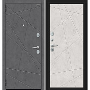 Дверь входная Граффити-5/5 Kale Slate Art/Look Art, 2 замка, с ночной задвижкой
