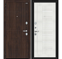 Дверь входная Модерн Kale Almon 28/Bianco Veralinga, 2 замка